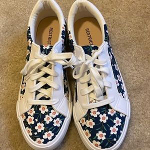 Floral sneakers